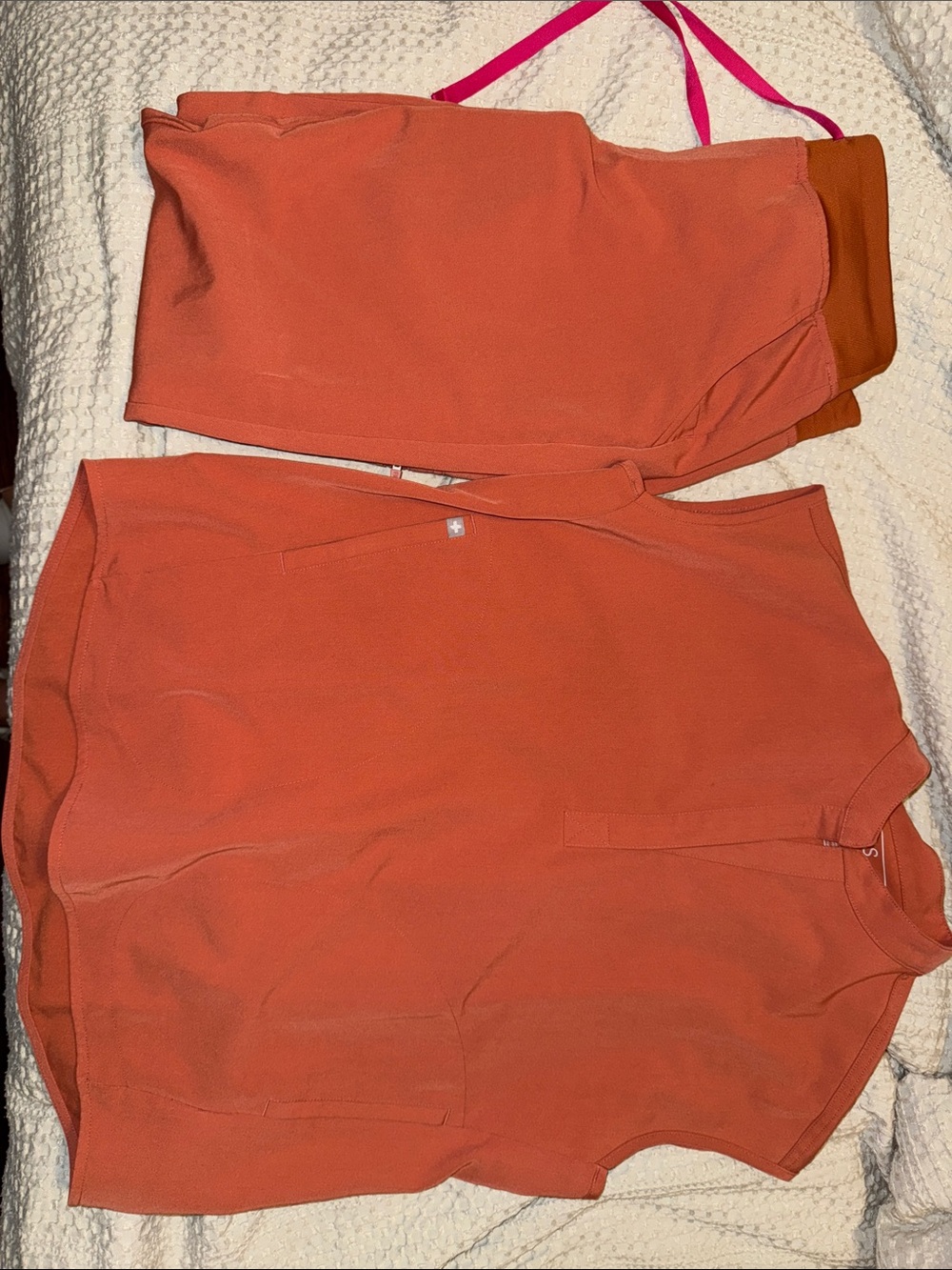 FIGS Scrubs (Burnt Orange color)